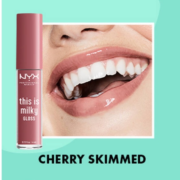 NYX Makeup Nwt Nyx This Is Milky Lip Gloss Cherry Skimmed Poshmark